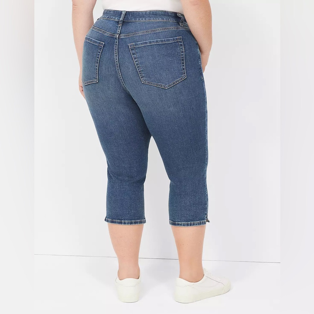NEW | Lane Bryant | Signature Fit High-Rise Pedal Jean - Picture 2 of 8